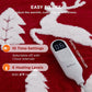 Christmas Flannel Heated Blanket Christmas Reindeer