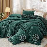 Bedsure Fluffy Comforter Set