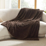 Arch Shaggy Sherpa Fleece Blanket