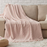 GentleSoft Versatile Knit Woven Chenille Blanket