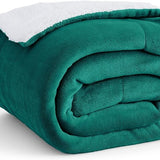 Sherpa and Fleece Reversible Blanket