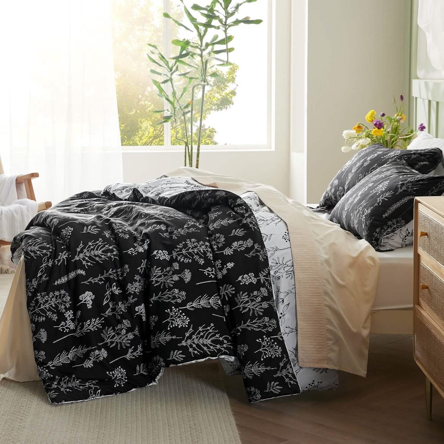 Floral Comforter Set