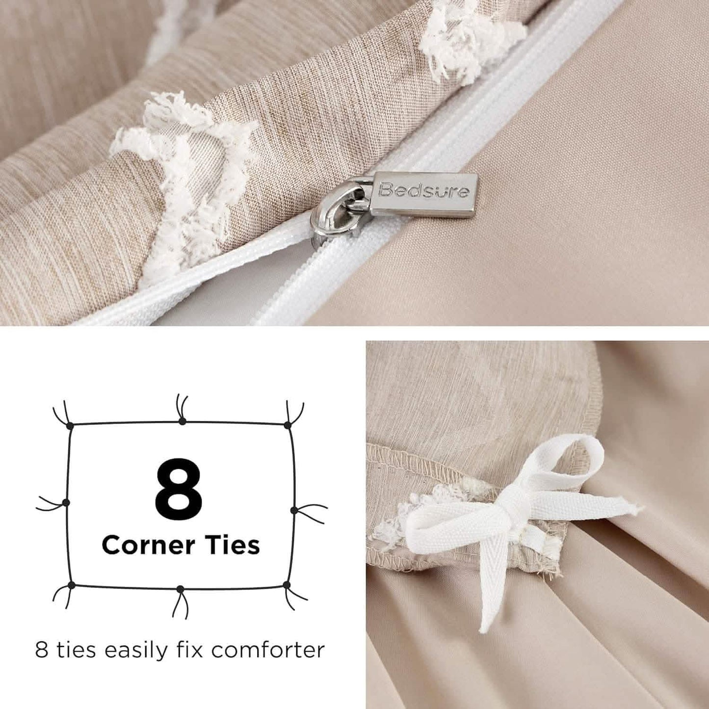 Clipped Jacquard Duvet Cover Set