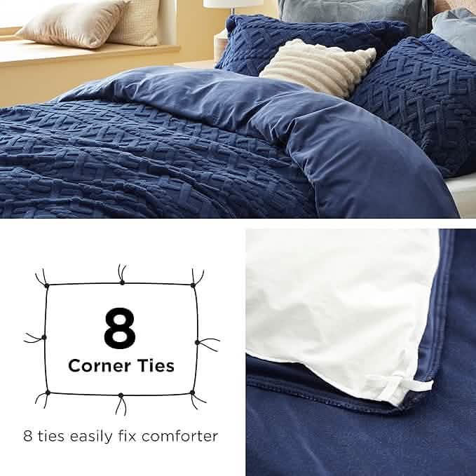 Fluffy Boho Duvet Cover Set