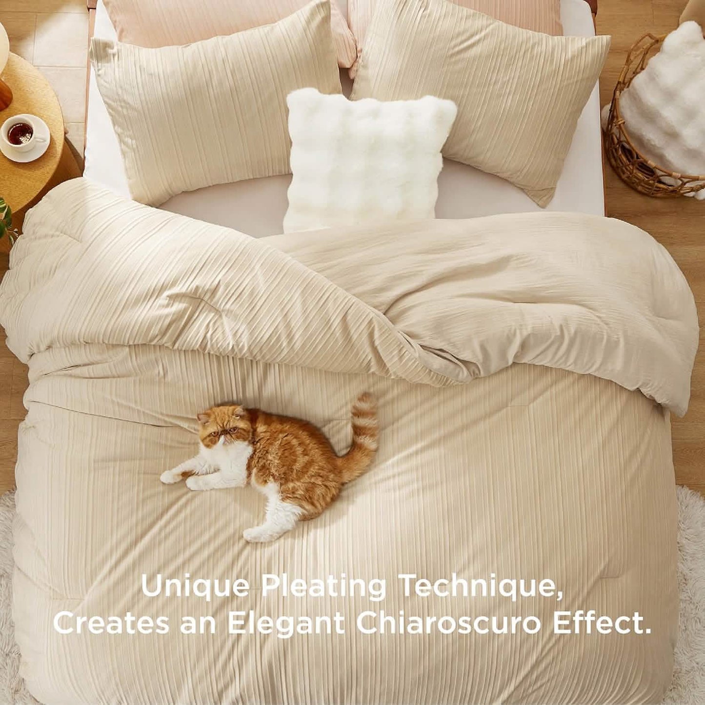 Fluffy Comforter Set