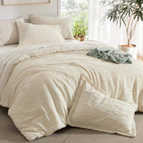 Bedsure Comforter Set - 7 Pieces Bed in a Bag