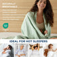 GentleSoft™ Rayon Derived From Bmaboo Checkered Blanket
