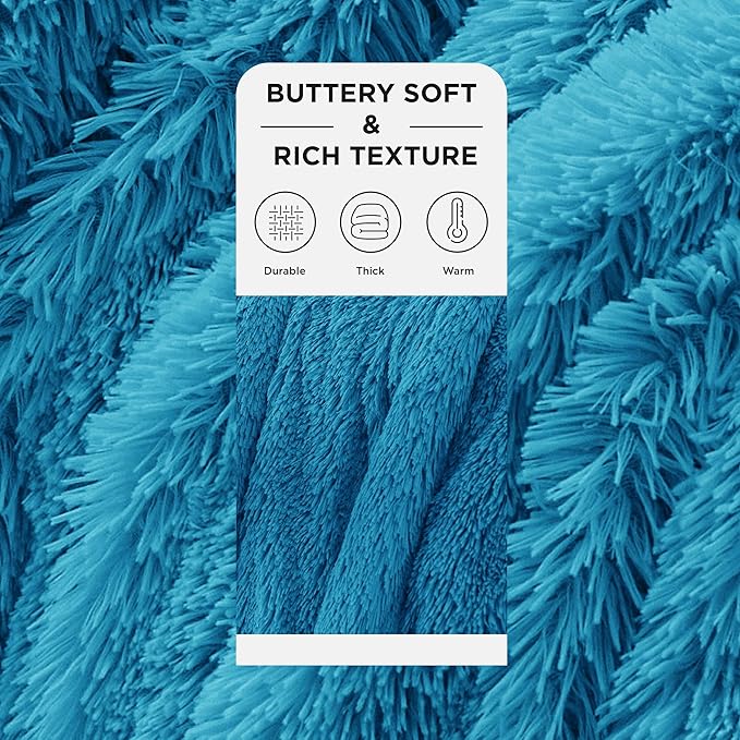 Fuzzy Faux Fur Blanket