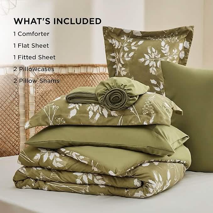 Elegant Floral Comforter Sets
