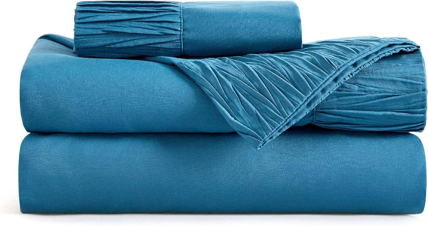 Ruched Sheet Set
