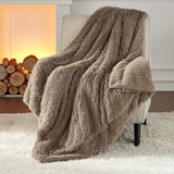 Bedsure Fuzzy Faux Fur Blanket