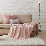 GentleSoft Versatile Knit Woven Chenille Blanket