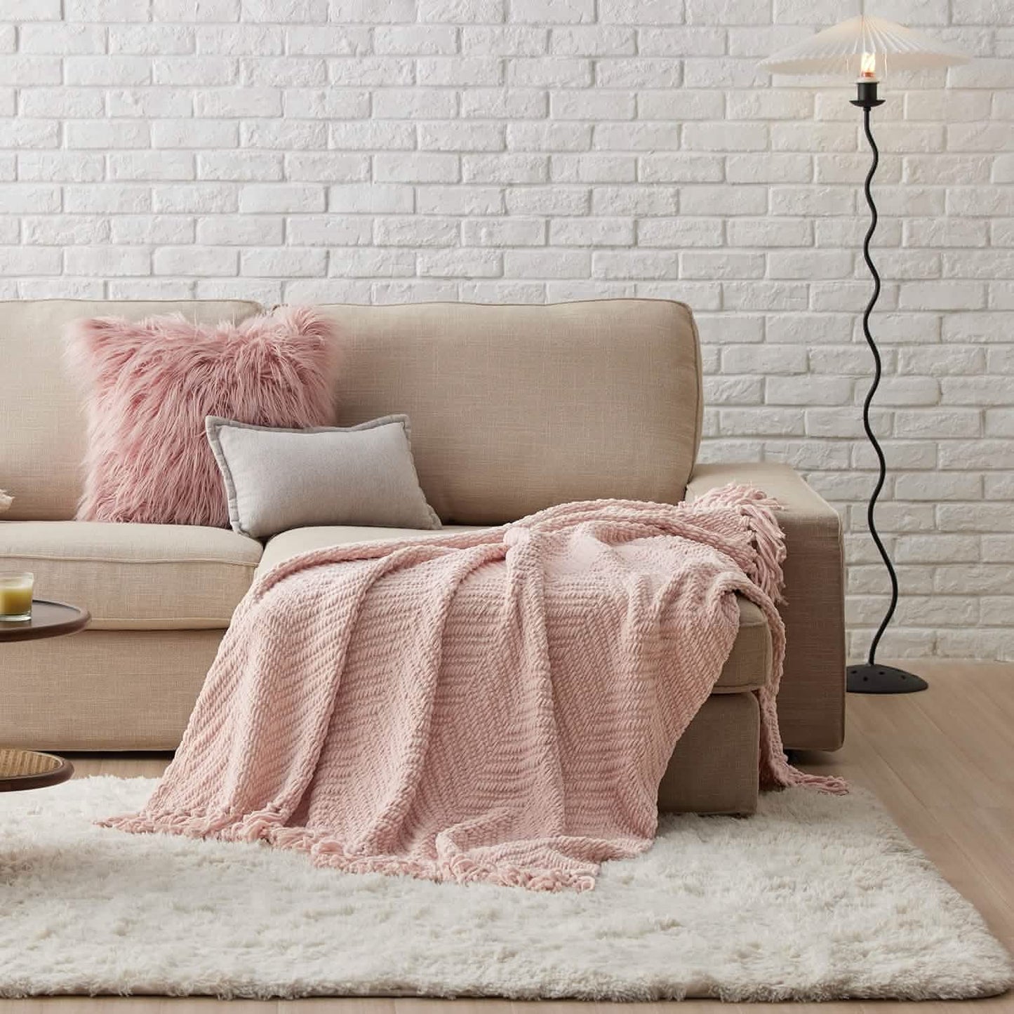 GentleSoft Versatile Knit Woven Chenille Blanket