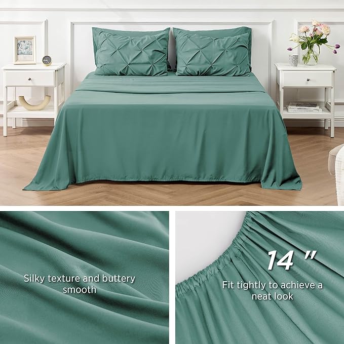 Spring Bedding Pintuck Comforter Sets