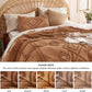 Tufted Embroidery Duvet Cover Set