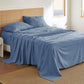 Breathable Cotton Linen Bed Sheet Set