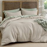 Cotton Waffle Weave Comforter Set