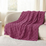 Jacquard Shaggy Sherpa Blanket