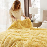 Bedsure Fuzzy Faux Fur Blanket