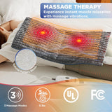 Bedsure Weighted Heating Pad with Massager