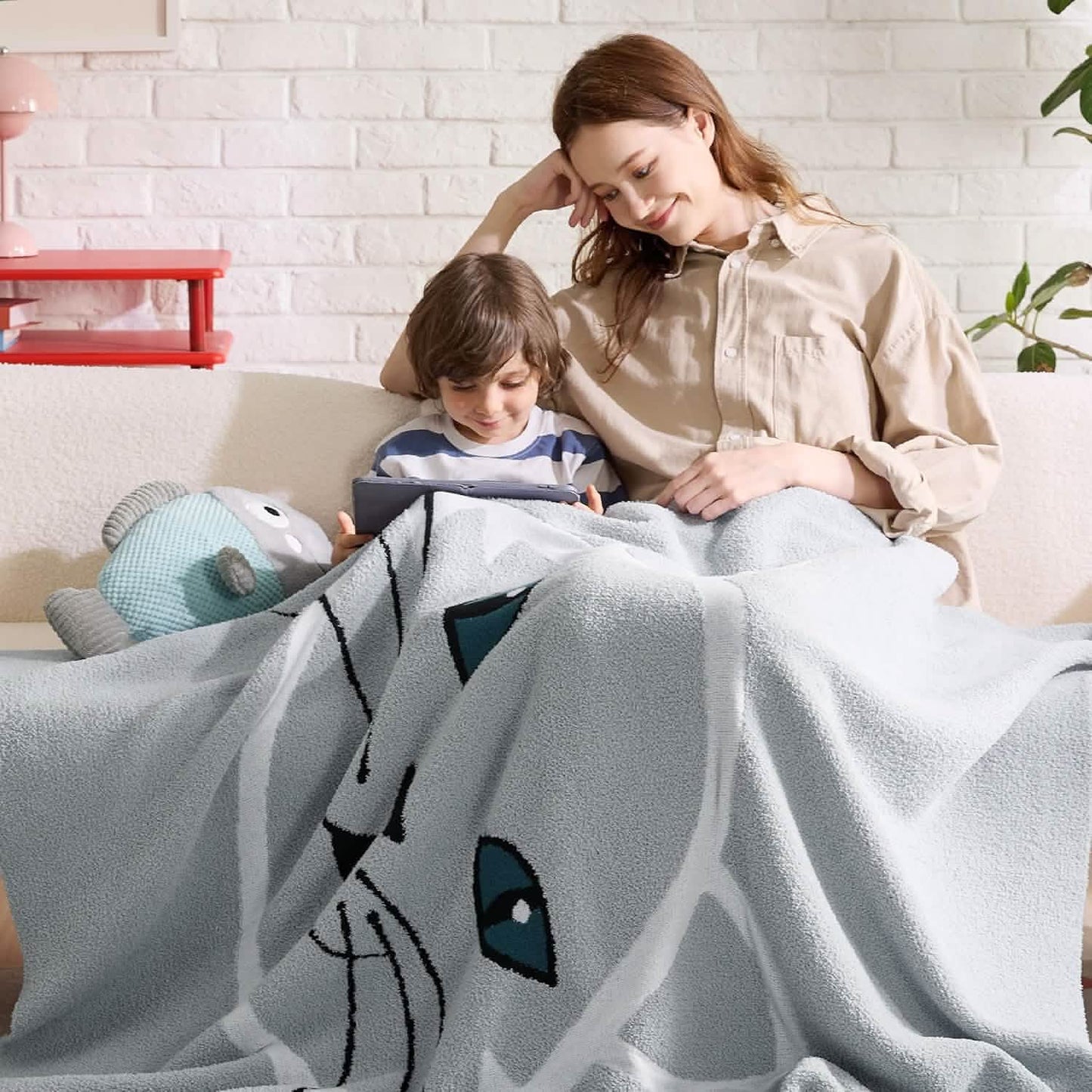 Funny Blanket Grey