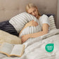 Striped Flannel Duvet Cover Set