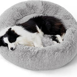 Calming Donut Bed for Dogs and Cats