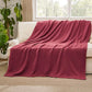 100% Cotton Herringbone Woven Blanket