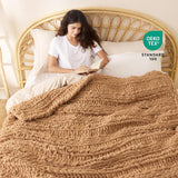 Chunky Knit Chenille Blanket