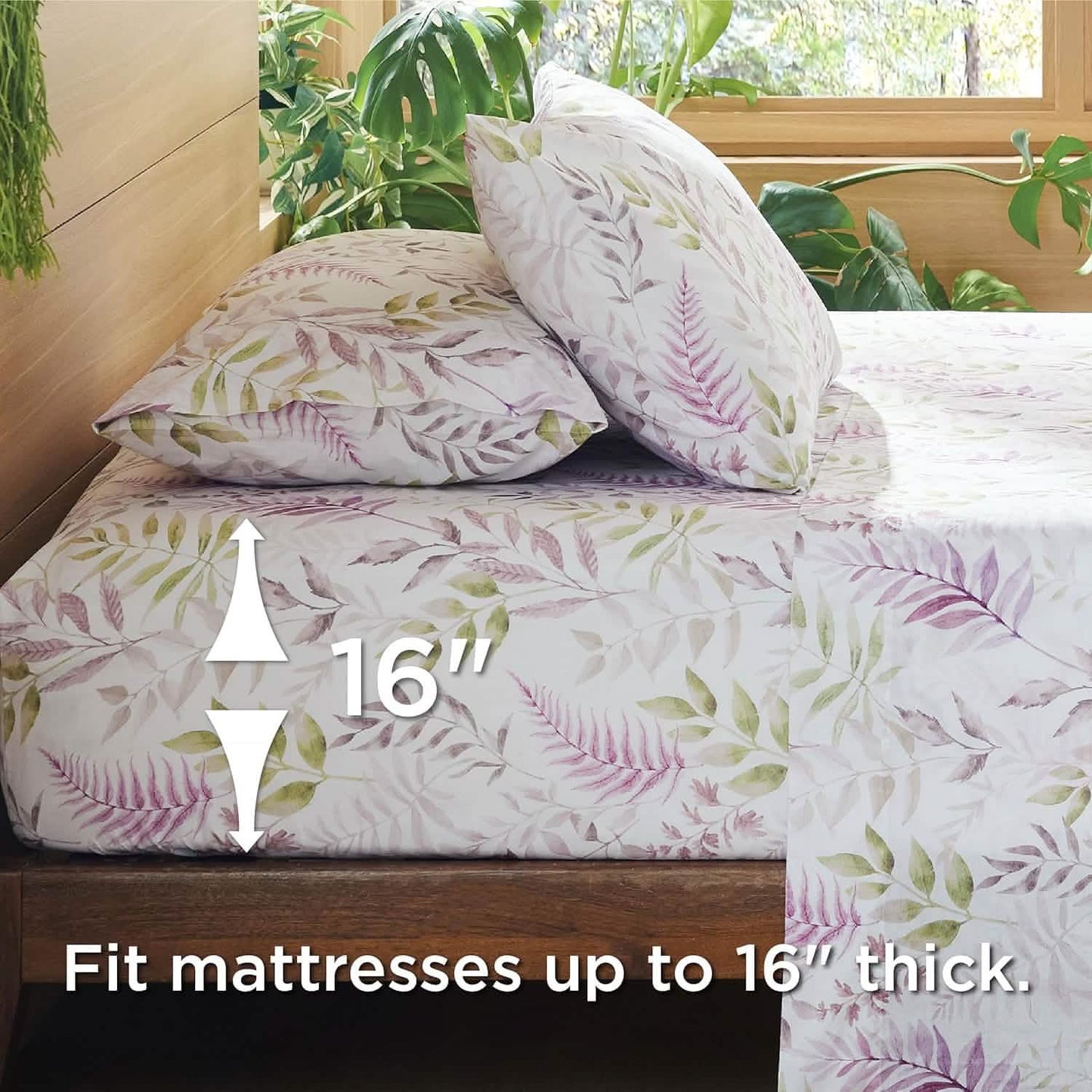 100% Cotton Sheets Botanical