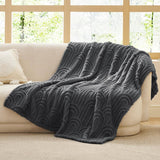 Arch Shaggy Sherpa Fleece Blanket