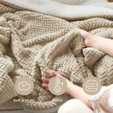 Chevron Sherpa Fleece Blanket