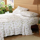 Bedsure 100% Cotton Sheets Floral Bliss