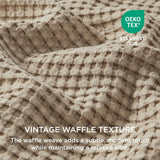 Cooling Waffle Duvet Cover Set