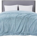 Bedsure Fuzzy Faux Fur Blanket