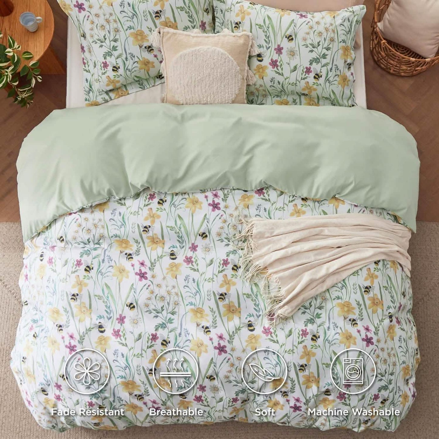 Reversible Duvet Cover Set