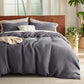 Cooling Waffle Duvet Cover Set