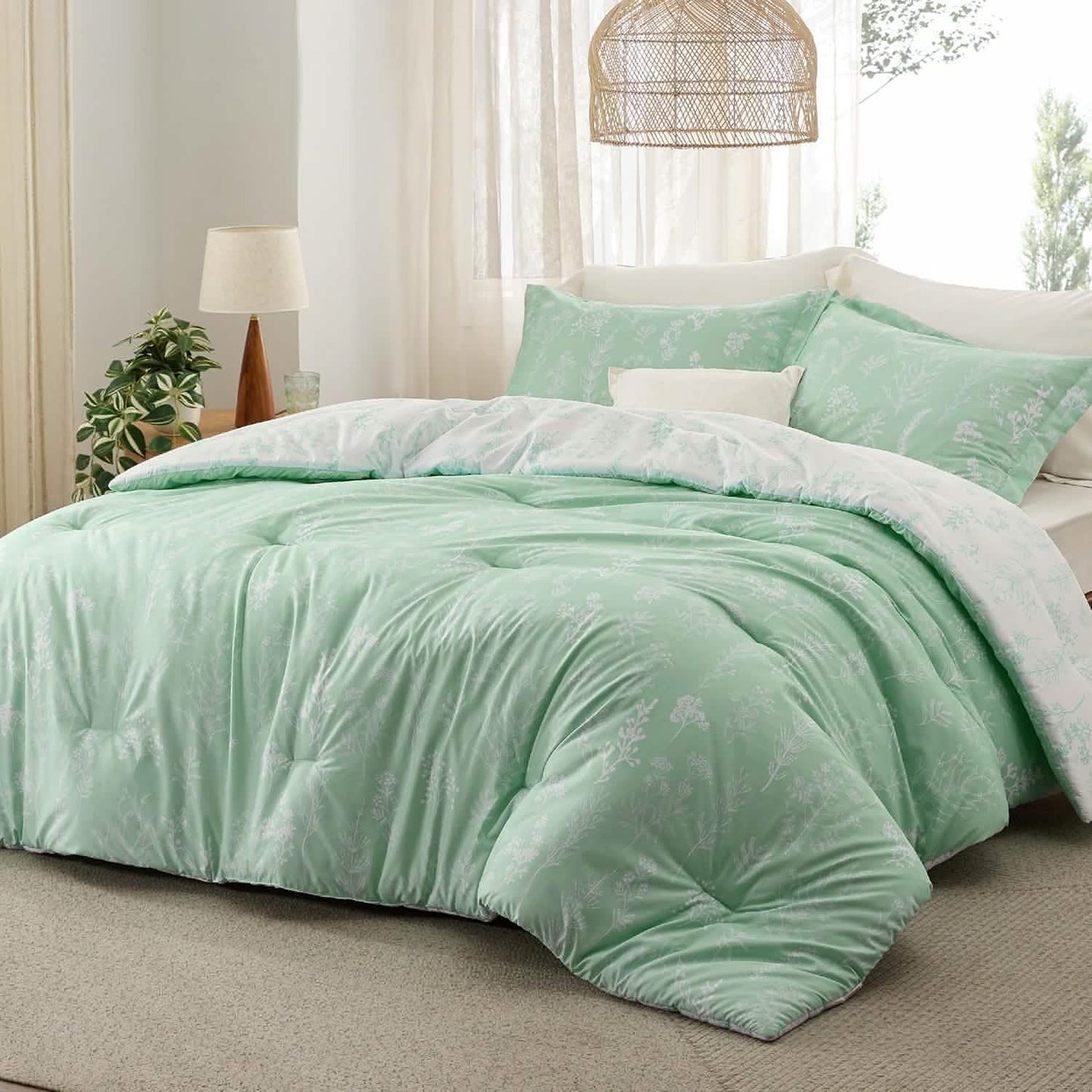 Floral Comforter Set