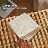 Bedsure Leaf Decorative Pillow Cover