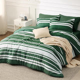 Stripe-Patterned Bed-in-a-Bag