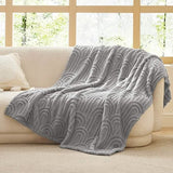 Arch Shaggy Sherpa Fleece Blanket