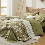 Bedsure Elegant Floral Comforter Sets