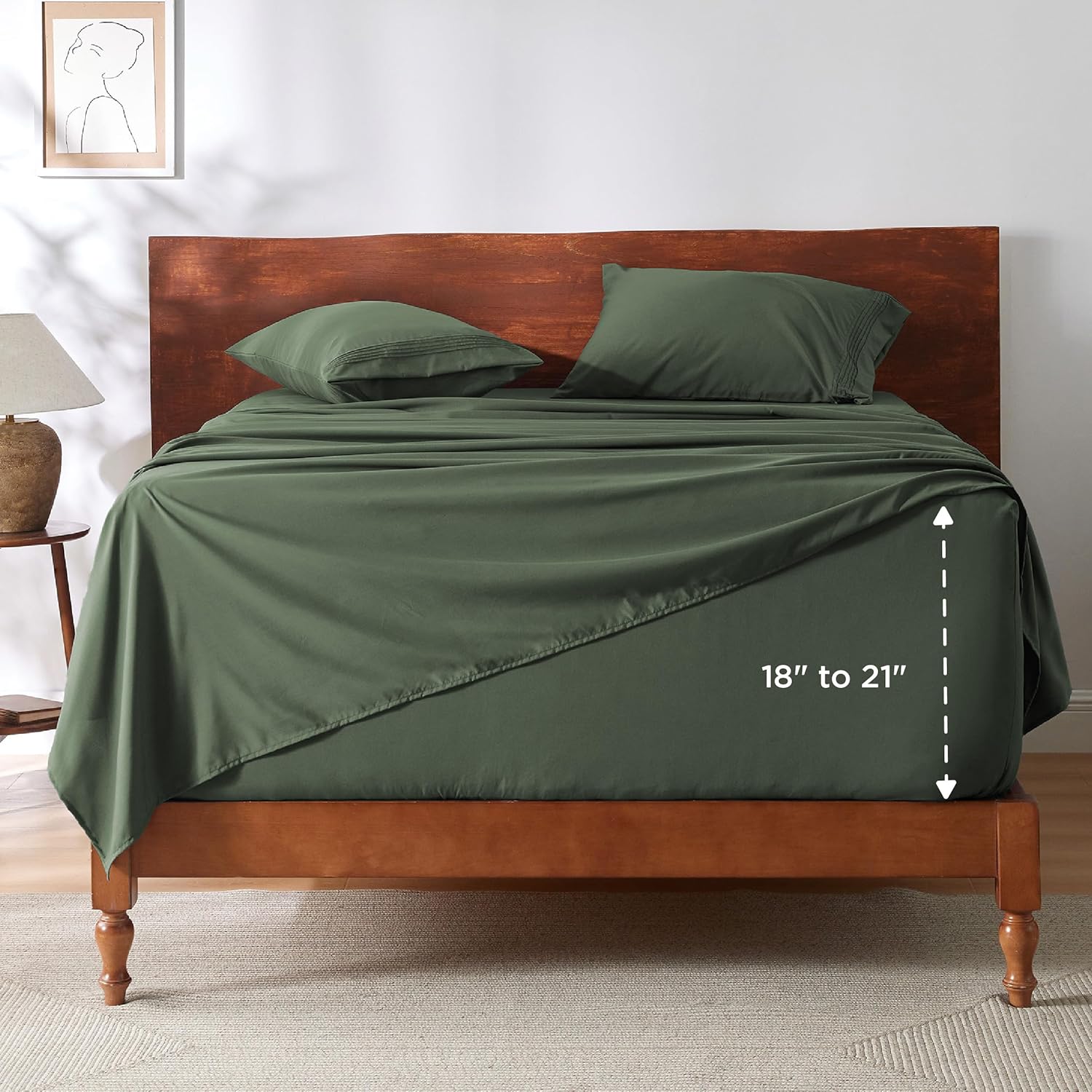 Moisture-Wicking Polyester sheet set