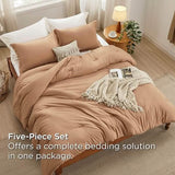 Bedsure Chic Bohemian Bed-in-a-bag