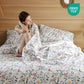 100% Cotton Sheets Dandelion Field