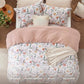 Exotic Foliage Pink Comforter Set