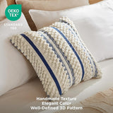 Bedsure Circle Tufted Boho Pillow Cover Strips