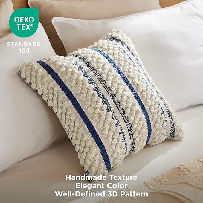 GentleSoft™ Circle Tufted Boho Pillow Cover Strips