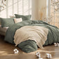 5 Piece Cotton Waffle Weave Bed-in-a-bag