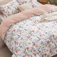 Reversible Pale Duvet Cover Set
